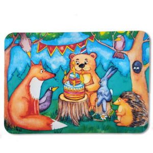 Birthday Card Forest Animals