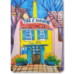 Friendship Card Old Pizzeria House